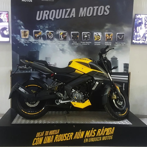 Imagen 1 de 8 de Moto Bajaj Rouser Ns 200 Fi Abs Inyección 2022 0km 18 Cuotas