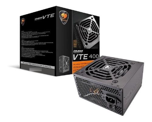 Fuente Poder Cougar Vte400 400w Certificada 80+ Bronze Atx