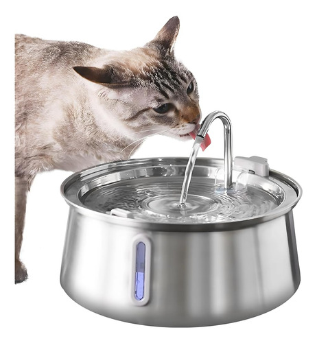 Fuente De Agua Para Gatos, Fuente Automática Para Mascotas D