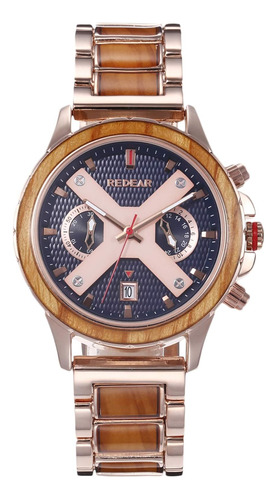 Rorios Relojes De Madera Para Hombre Reloj Cronógrafo Multif