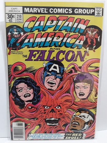 Comic Marvel Captain America & The Falcon 210 Usado Exc Est