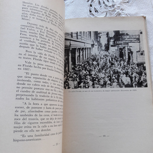 Pequeña Historia De La Calle Florida - Jose Luis Lanuza 1974 (Usado)