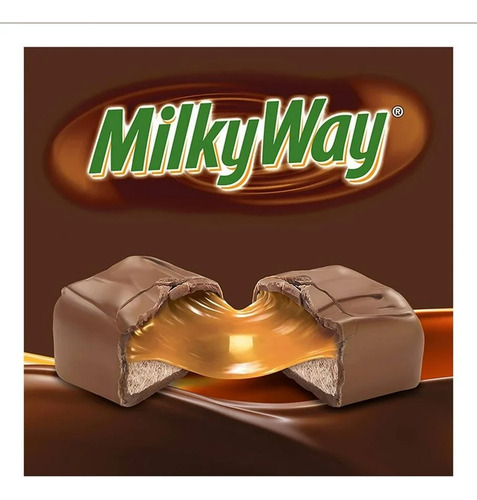 Chocolate Milky Way Minis 10 Botes Con 52 Pzas C/u