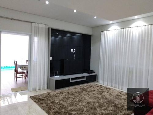 Imagem 8 de 30 de Sobrado Com 4 Dormitórios À Venda, 297 M² Por R$ 1.350.000,00 - Condomínio Vila Dos Inglezes - Sorocaba/sp - So0249