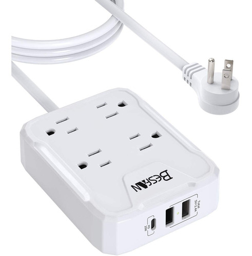 Tira De Potencia De Entrega De Energía Con Usb C 20w E...