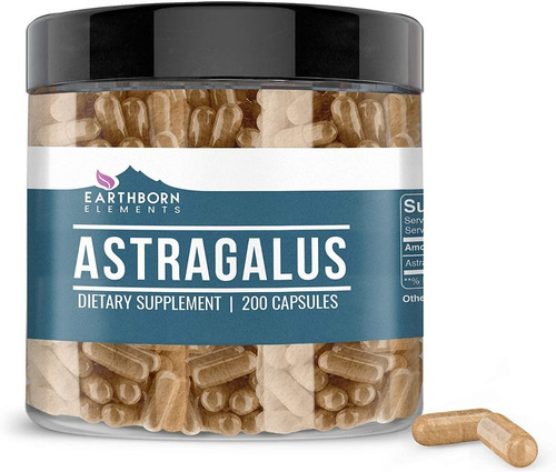 Earthborn Elements  Astragalus Extract  420mg  200 Capsules