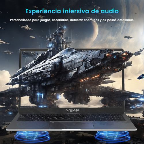 Laptop I7 10750h Notebook 16gb Ram 512gb Ssd 15.6in Win 11 Color Gris