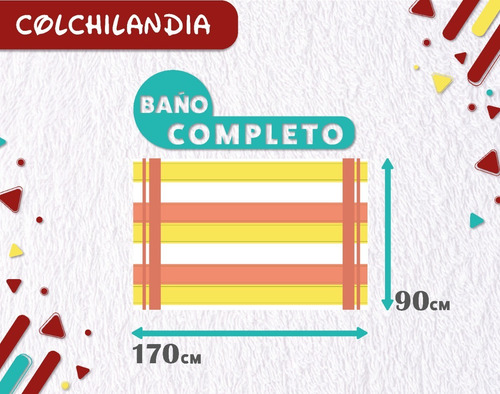 Toalla La Josefina Tradicional Baño Completo 100% Algodón