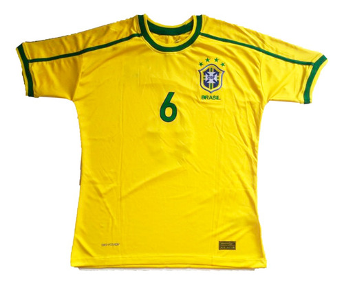 Camiseta De Brasil Mundial  1998