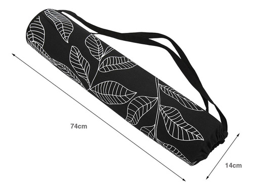 Travel Yoga Mat Carrier Bag Tamaño 29x5.5inch Resistente Al