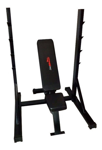 Combo Rack De Sentadillas + Banco Multi Angular Pecho Hombro