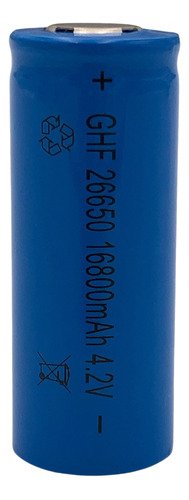 Bateria Recarregável 26650 3.7v Para Lanternas Taticas X900