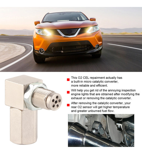 Sensor De Oxígeno Para Coche De 90°, Espaciador Cel Bung Fix
