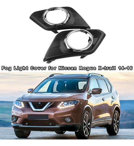 Juego De 2 Fundas Para Faros Antiniebla Para Nissan X-trail