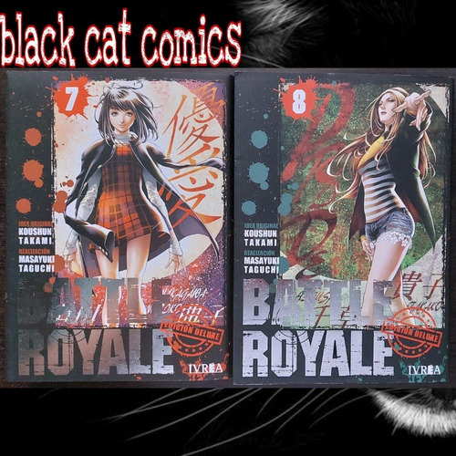 Battle Royale Ed. Deluxe Tomos 01 Al 08 - Manga - Ivrea