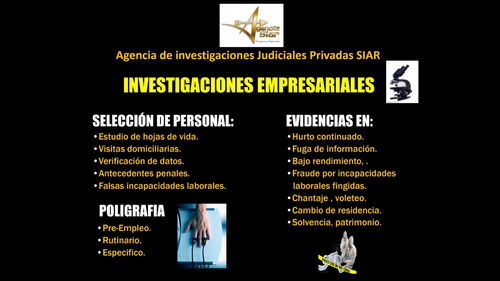 Imagen 10 de 10 de Detectives Pirvados Investigadores Siar - Cali Colombia