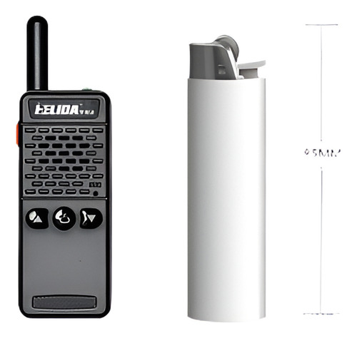 T-m2 Mini Walkie Talkie 16 Canales Uhf 400-520mhz Frs / Gmrs