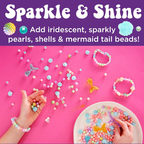 Tarro De Joyeria Creativity For Kids Con Cuentas De Sirena: