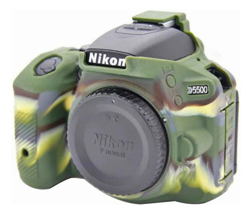 Funda De Cámara De Silicona Suave Para Nikon D5600/d5500