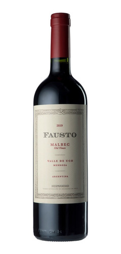 Vino Fausto Malbec Old Vines Hermandad Falasco Wines