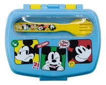 Comprar Lonchera Sandwichera Rectangular Con Cubiertos Infantil Stor