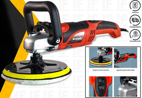 Imagem 2 de 7 de Politriz Lixadeira 7 Polegadas 1100w Automotiva Profissional