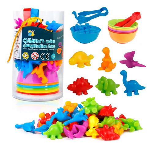 Juego De Salón Clasificar Bichitos De Colores