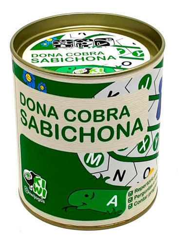 Dona Cobra Sabichona - Kiwi Jogos