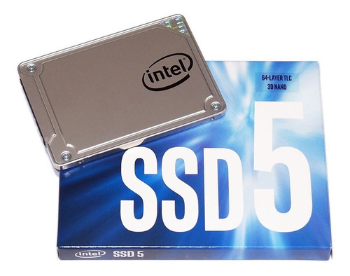 Hd Ssd Intel Ssd5 512 GB, color plateado