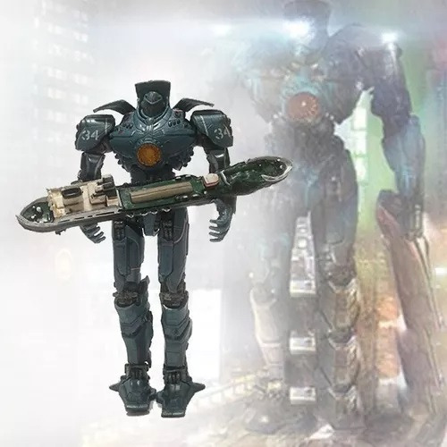 Pacific Rim Jaeger Gipsy Danger Boat Acción Figura Modelo