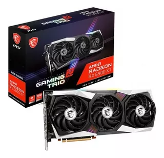 Placa De Video Msi Amd Radeon Rx 6900 Xt Gaming X Trio 16gb