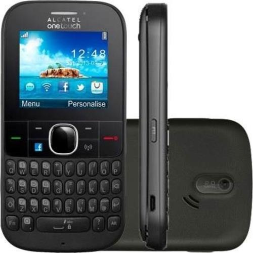Celular Alcatel Onetouch 3075 - 3g, Wifi, Preto (novo)