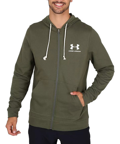 Campera Under Armour Training Sportstyle Terry Hombre Mi