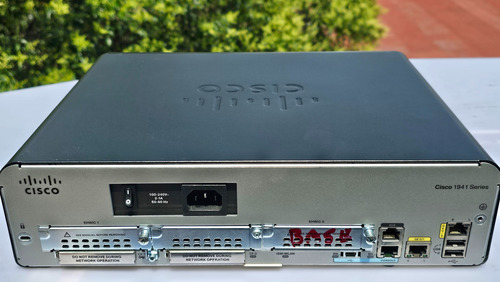 Router Cisco 1941 Practicas Ccna (Usado)