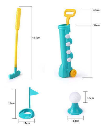 Juego De Golf Para Niños Divertidos Juego De Palos De Golf