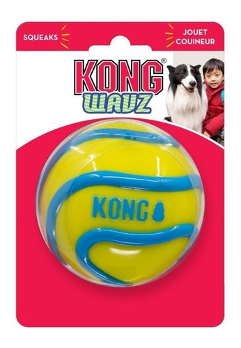Imagen 1 de 9 de Kong Wavz Ball Small Juguete Pelota Perro-