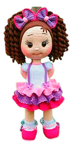 Tutorial Patron Muñeca Hermosa Amigurumi Crochet- Castellano