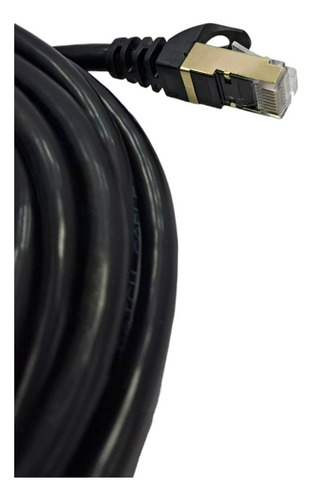 Cable De Red Rj45 Cat 8 Patch Cord 5mts Conectores Blindados
