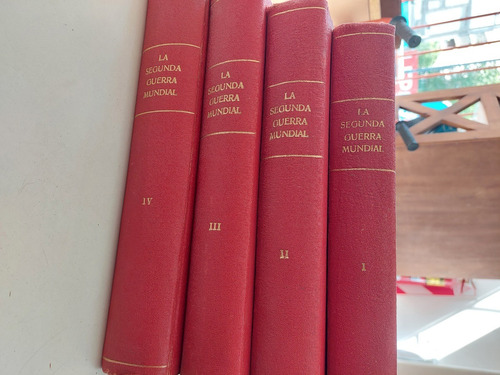 La Segunda Guerra Mundial - 4 Tomos - Tapa Dura