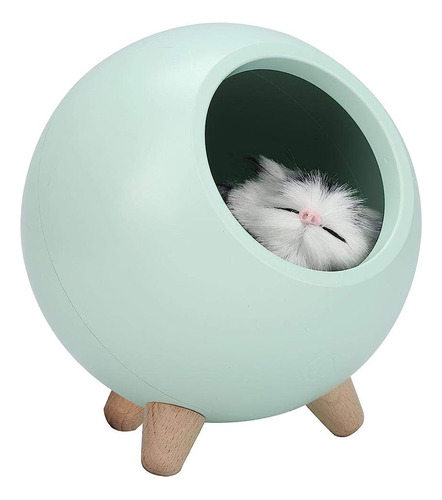 Yosoo Cat Pet House Lámpara De Mesa, Linda Luz Nocturna De G