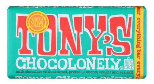 Tony's Chocolonely Barra De Chocolate Con Leche Everything -