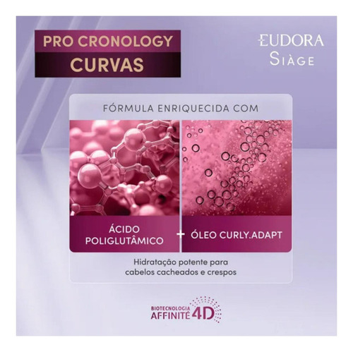Siàge Eudora Pro Cronology Curvas Sh/cond/creme P. Definição