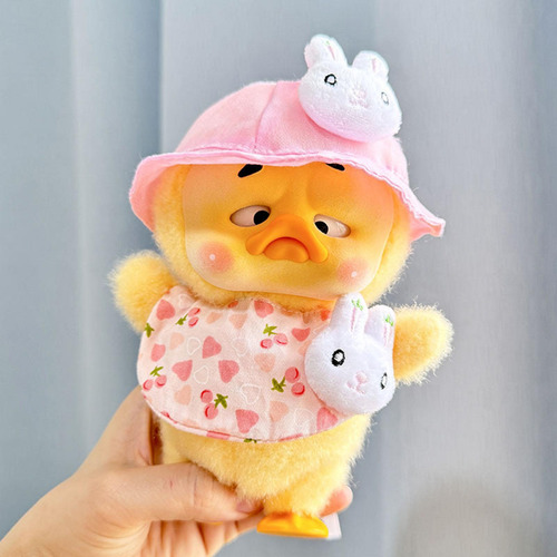 Ropa De Pato De Felpa De 15cm, Juego De Simulación, Rosa