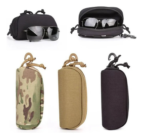 Estuche Táctico Para Gafas Molle  Gafas De Sol  Edc  Riñ [u]