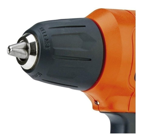 Imagen 2 de 7 de Taladro atornillador inalámbrico de 10mm Black+Decker LD12S 12V + accesorios 110V/220V