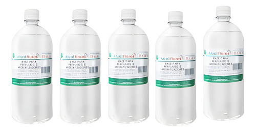 Base Pronta 05 Unid-faça Seu Aromatizador Ambiente 1l