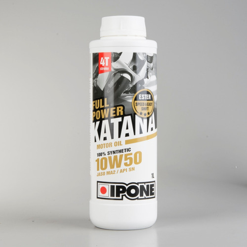 Aceite Ipone Katana Full Power 10w50 100% Sintetico Mdelta