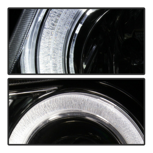 Honda Civic Coupe 2006 - 2011 Juego Faros Ojo De Angel Cromo