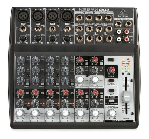 Behringer Consola Mixer Xenyx 1202 8 Canalex Musicapilar