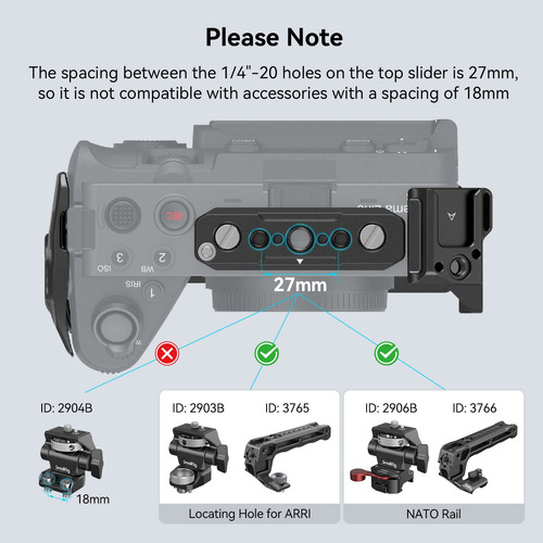 Cage Smallrig Para Sony Fx30 Fx3 Con Abrazadera De Cable Hdm